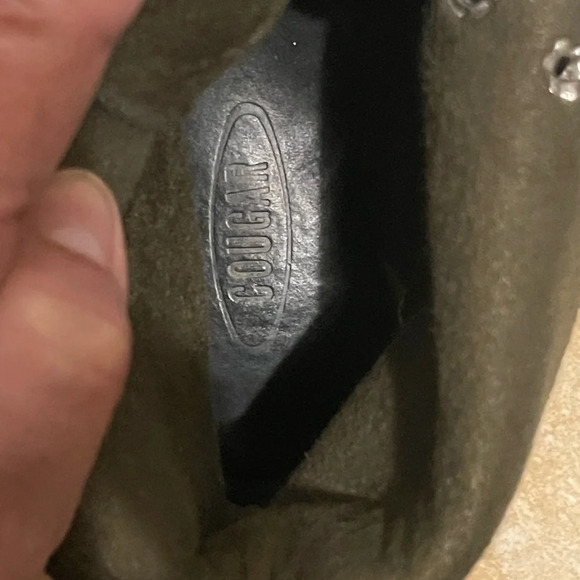 Women Cougar Browne Suede leather Bootie n boots size61/2 - Picture 6 of 6